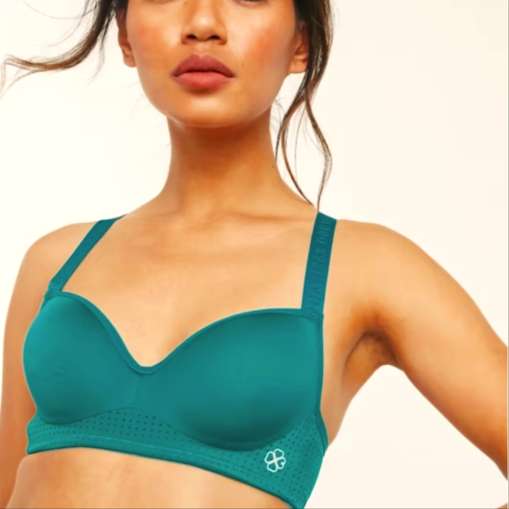 ASOS Dorina Memphis Wireless Pushup Sports Bra - US Medium